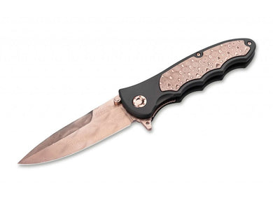 Böker - Leopard-Damast Roségold