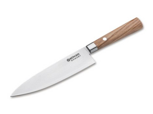 Böker - Damast Olive Kochmesser Klein