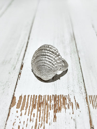 Silber Schmuck - Ring Venusmuschel