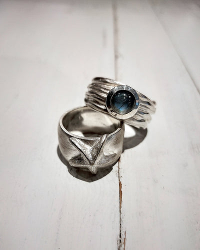 Silber Schmuck - Ring Labrodorit