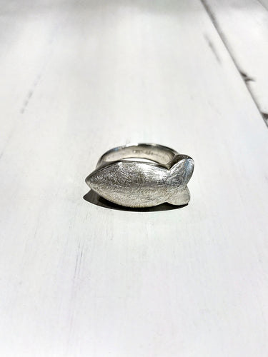 Silber Schmuck - Ring Großer Fisch