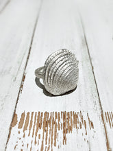 Laden Sie das Bild in den Galerie-Viewer, Silber Schmuck - Ring Venusmuschel