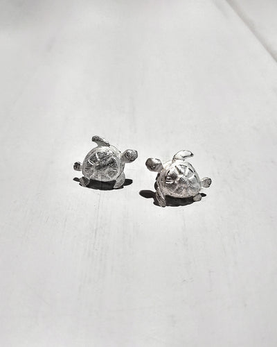 Silber Schmuck - Ohrstecker Schildkröten