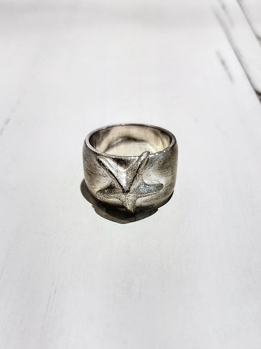 Silber Schmuck - Ring Großer Seestern