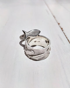 Silber Schmuck - Ring Kleiner Fisch