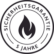 Laden Sie das Bild in den Galerie-Viewer, Nordic Flame - ABC Feuerlöscher 2 kg, Weiß mit hellbraunem Leder