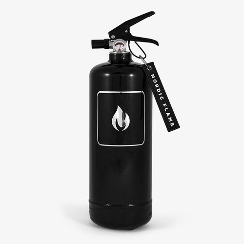 Nordic Flame - ABC Feuerlöscher 2 kg, Schwarz