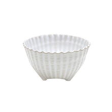 Laden Sie das Bild in den Galerie-Viewer, Obst und Müslischale Muschel, Weiß Ø 14 cm