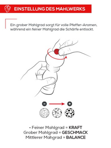 Peugeot - Tahiti Duo Frühling, Pfeffer- und Salzmühle aus Holz