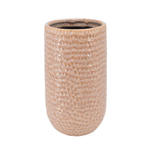 Laden Sie das Bild in den Galerie-Viewer, Vase Rund mit Muster, Rosa