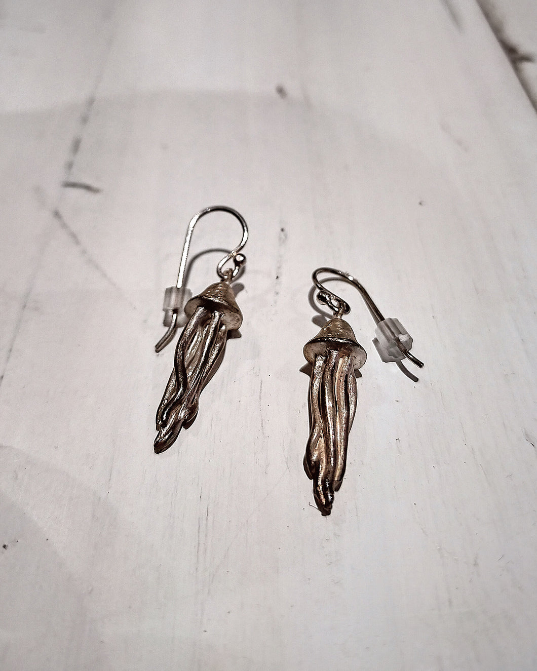 Silber Schmuck - Ohrhänger Quallen II
