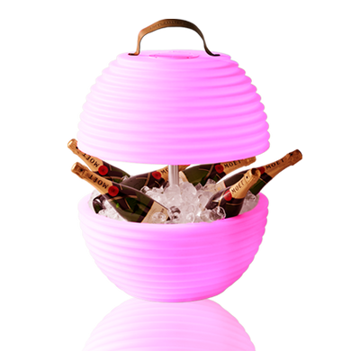 Nikki.Amsterdam - The.Bowl LED-Lampion-Bluetooth Lautsprecher & Weinkühler