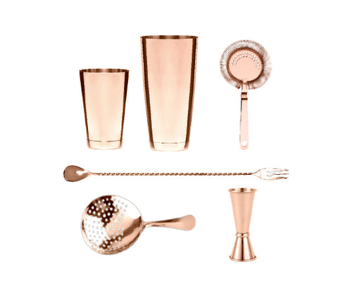 Speakeasy Collection - Kupfer-Cocktail-Box