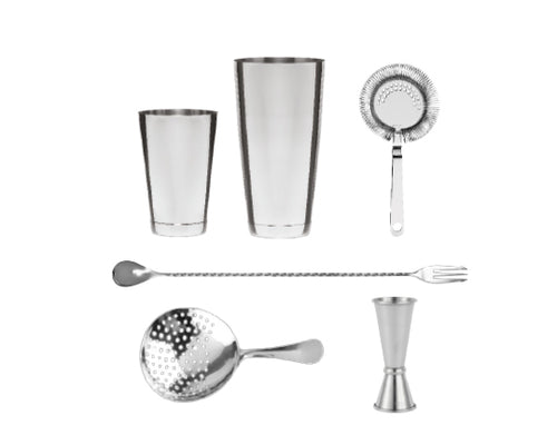 Speakeasy Collection - Edelstahl-Cocktail-Set