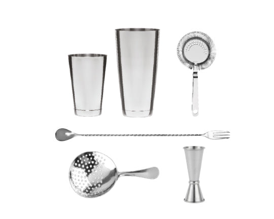 Speakeasy Collection - Edelstahl-Cocktail-Set